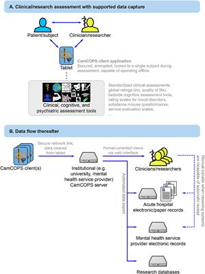 The Cambridge Cognitive and Psychiatric Assessment Kit (CamCOPS): A Secure Open-Source Client–Server System for Mobile Research and Clinical Data Capture